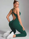 ZASUWA Female Cross Back Scrunch Bum Jumpsuit