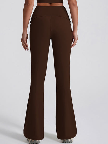 Leggings mit Twist-Flare und Po-Lift