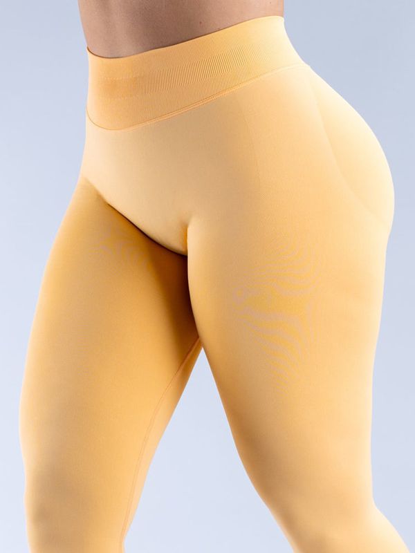 Low Waist Solid Color Elastic Tight Basic Yoga Leggings