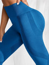 ZASUWA Female Quick-dry Seamless Scrunch Bum Leggings