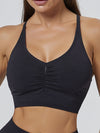 ZASUWA Female Elastic Tight Folds Tracksuit