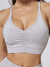 ZASUWA Female Elastic Tight Folds Tracksuit