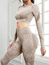 ZASUWA Female Denim Scrunch Bum Thumbhole Tracksuit