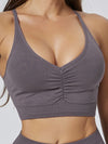 ZASUWA Female Elastic Tight Folds Tracksuit