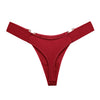 ZASUWA Female V Letter Solid Color Underwear