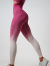ZASUWA Female Fantasy Ombre Ribbed Short Sleeves