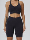 ZASUWA Female Elastic Tight Folds Tracksuit