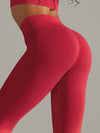 ZASUWA Female Seamless Quick-drying Scrunch Bum Leggings