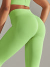 ZASUWA Female Seamless Quick-drying Scrunch Bum Leggings