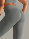 ZASUWA Female Seamless Quick-drying Scrunch Bum Leggings