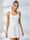 Racerback Square-Neck Tennis Dress
