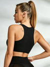 Cutout Sports Bra & Textured Leggings Set