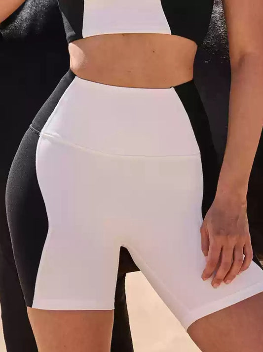 ZASUWA Female Contrast Color Lift Booty Shorts