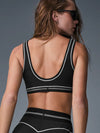 ZASUWA Female Contrast Color Medium Support Sports Bras