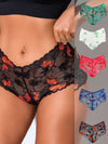 ZASUWA Female Lace Contrast Color Panties