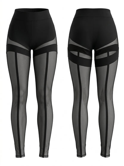 Super Sexy Unique Mesh Hip-lift Leggings