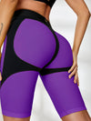 ZASUWA Female Fly Eye Contrast Color Sports Bras