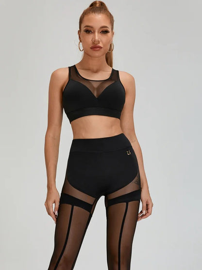 Super sexy, einzigartige Netz-Leggings mit Po-Push-up