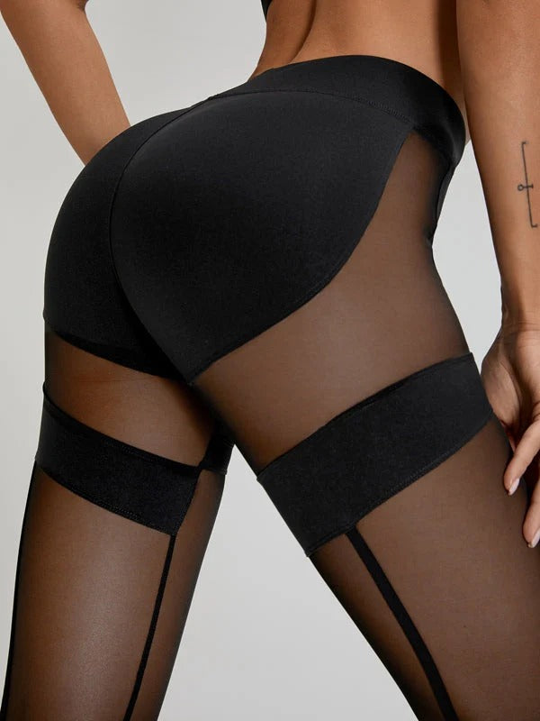 Super sexy, einzigartige Netz-Leggings mit Po-Push-up