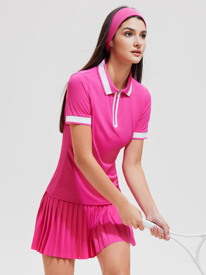 Klassisches Polo-Tennis-Kleid
