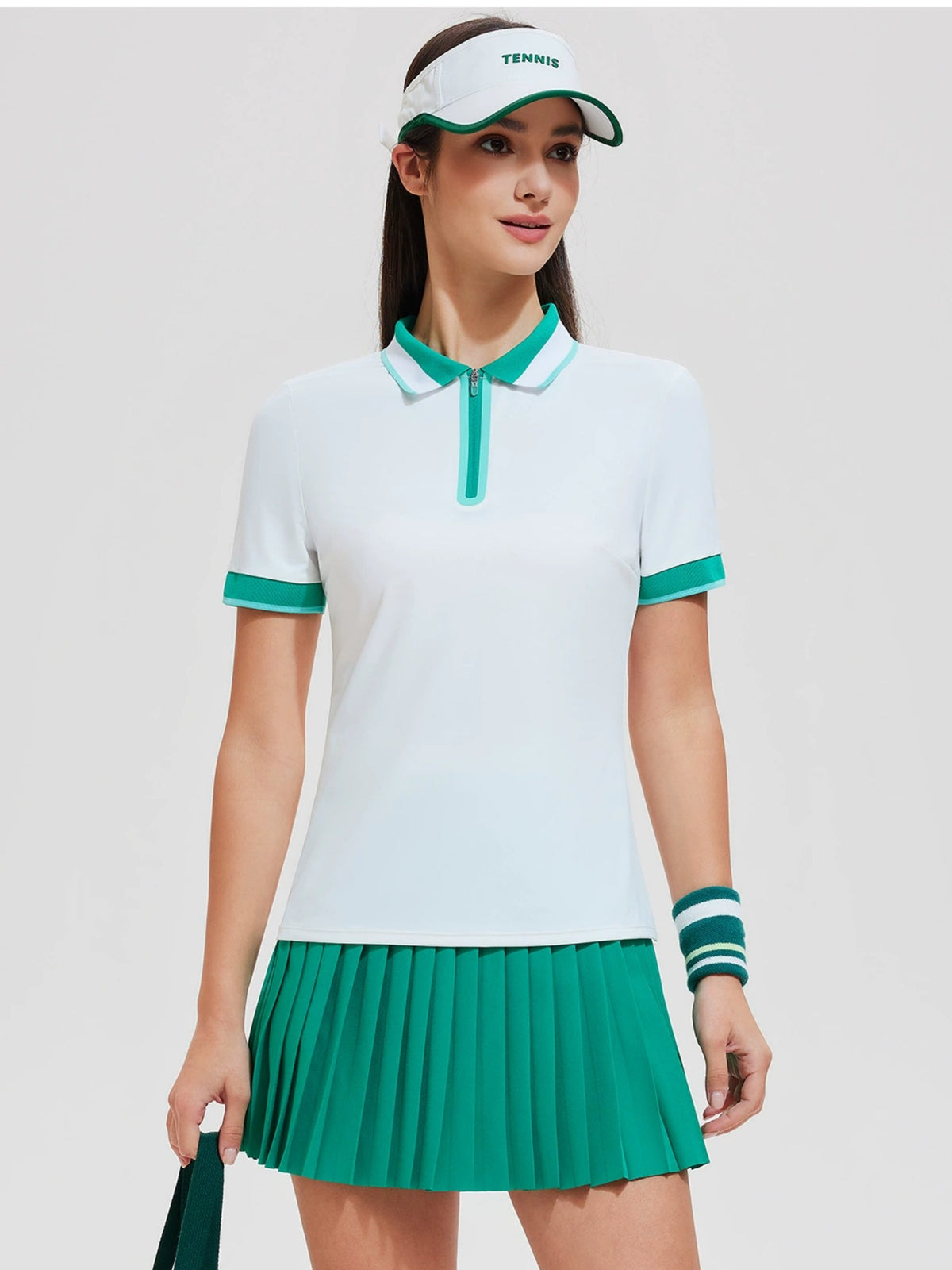 Klassisches Polo-Tennis-Kleid