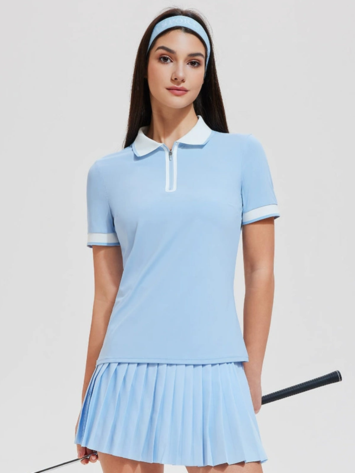 Klassisches Polo-Tennis-Kleid