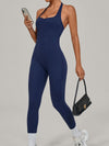 ZASUWA Female Backless Halter Jumpsuit