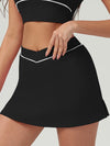 ZASUWA Female Pocket V-shape Waist 2 In1 Skirt