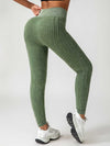 ZASUWA Female Ribbed V Shape Waist Leggings