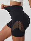 ZASUWA Female Seamless Fishnet Shorts