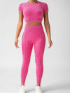 ZASUWA Female Ribbed Fitness Tracksuit