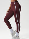 ZASUWA Female Contrast Color Stripes Leggings