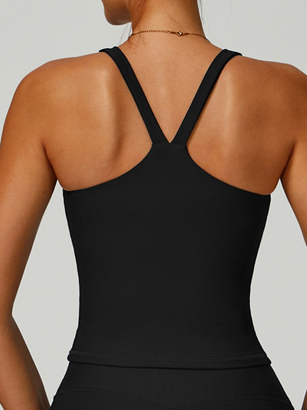 Ribbed Backless Bras