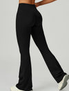 ZASUWA Female V shape-waist Flare Leggings
