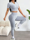 ZASUWA Female Denim Seamless Tracksuit