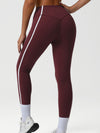 ZASUWA Female Contrast Color Stripes Leggings