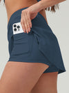 ZASUWA Female Pocket V-shape Waist 2 In1 Skirt