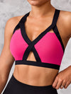 ZASUWA Female Hollow Out Cross Back Sports Bras