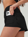 ZASUWA Female Pocket V-shape Waist 2 In1 Skirt