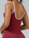 ZASUWA Female Stripes Backless Seamless Tank