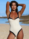 ZASUWA Female Contrast Color One Piece