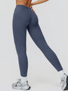 ZASUWA Female Deep V Back Yoga Leggings