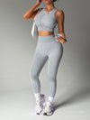 ZASUWA Female Denim Seamless Tracksuit