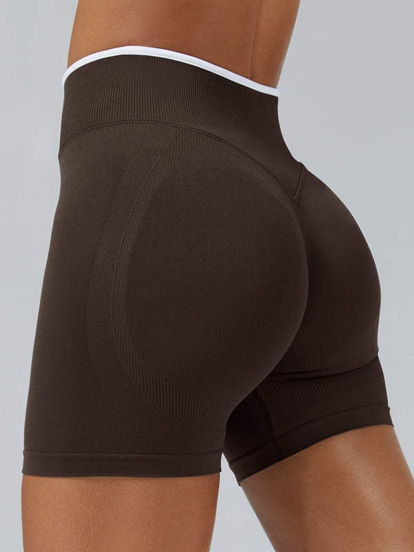 Stripes Seamless High-rise Leggings