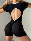 ZASUWA Female Scrunch Bum Backless Romper