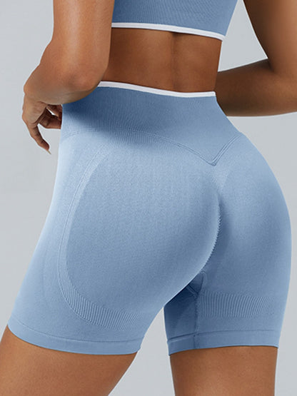 Stripes Seamless High-rise Leggings