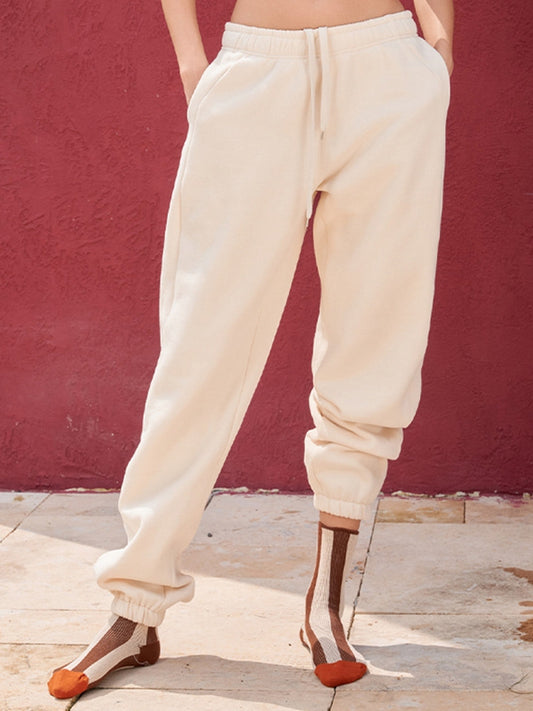 ZASUWA Female Pocket Drawstring Pants