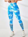 ZASUWA Female Hot Tie-dye Fishnet Hot Booty Leggings