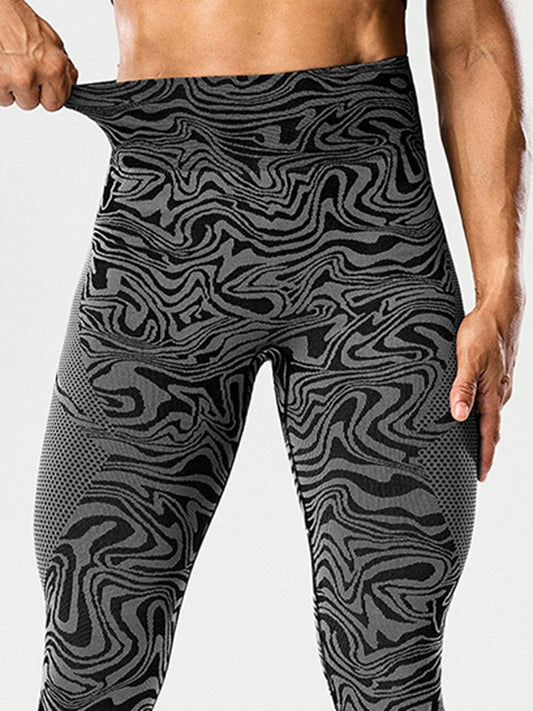 ZASUWA Female Sexy Faux Leather Leopard Print Leggings