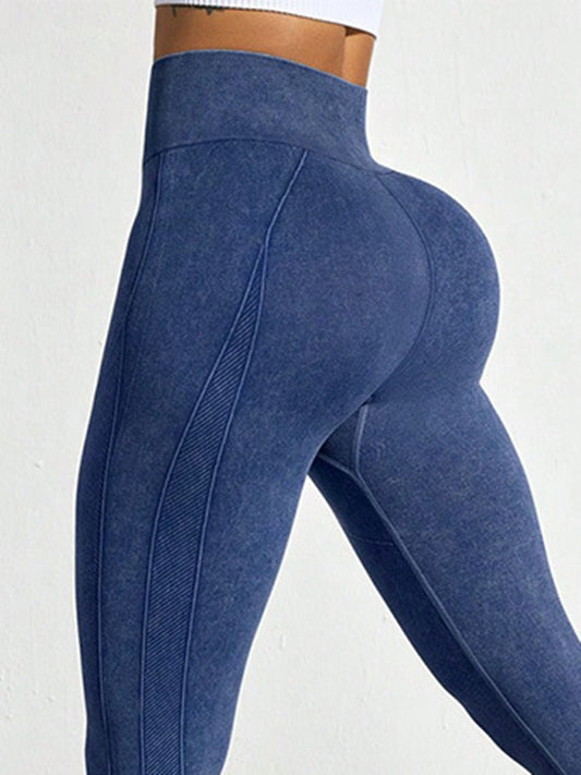 ZASUWA Female Tie dye High-rise Leggings